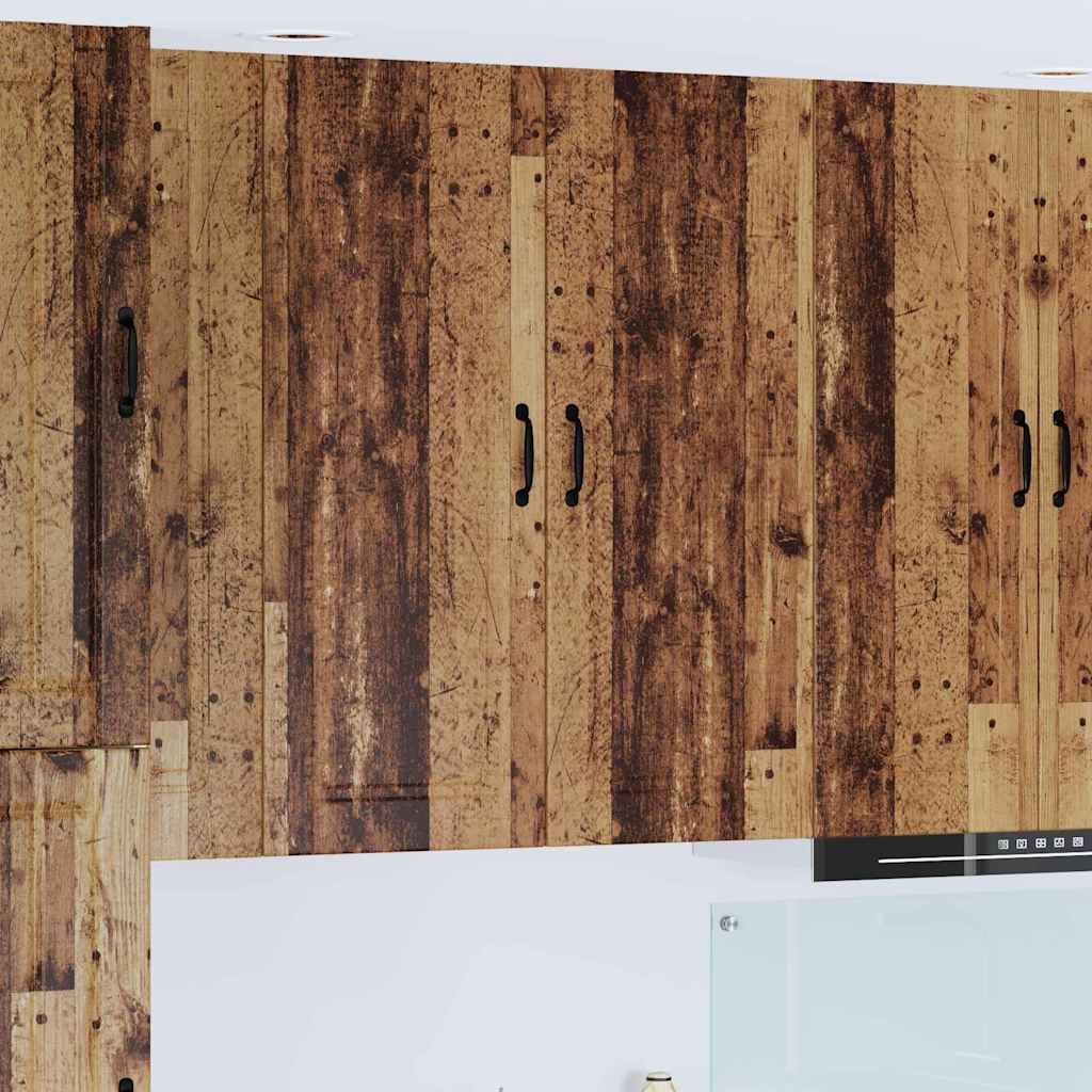 Dulapuri bucătărie - Dulap suspendat de bucătărie cu ușă Lemn Vechi 40 x 31 x 100 cm