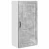 vidaXL Seinekapp PORTO Betoonhall 50 x 31 x 100 cm Tehispuit
