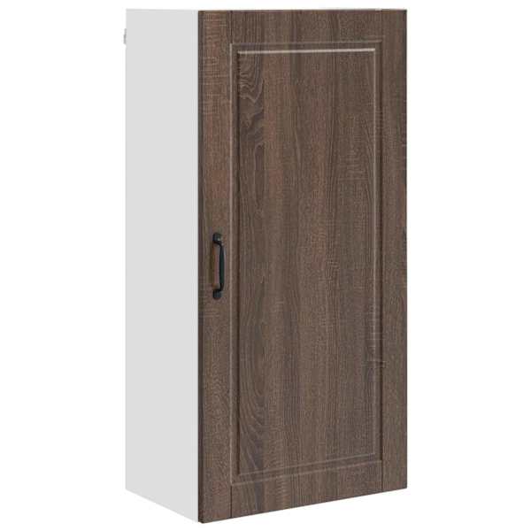 vidaXL Seinekapp PORTO Pruun tamme 50 x 31 x 100 cm Tehispuit