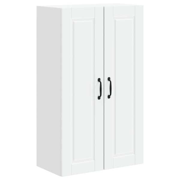 vidaXL Seinekapp PORTO Valge 60 x 31 x 100 cm Tehispuit