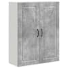 vidaXL Seinekapp PORTO Betoonhall 80 x 31 x 100 cm Tehispuit