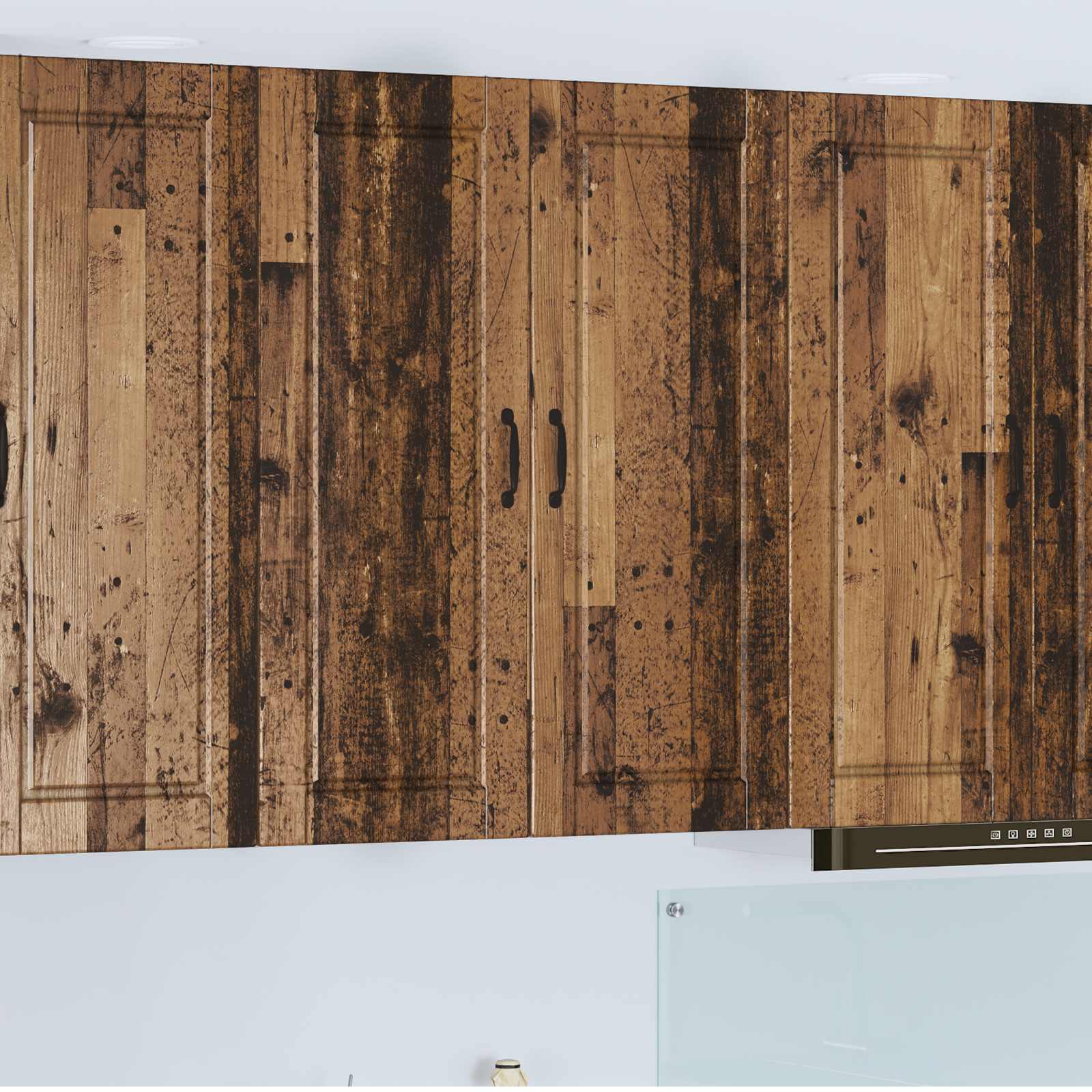 vidaXL Dulap de perete PORTO Lemn vechi 80 x 31 x 100 cm Lemn compozit