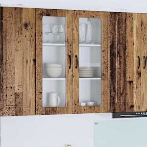Stenski stekleni omarica PORTO Star les 80 x 31 x 100 cm