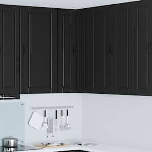 Omara za vogal PORTO Črna 57 x 57 x 100 cm Konstruiran les