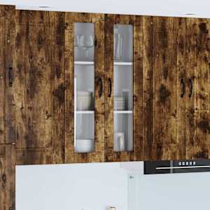 Kuhinjski element s polico Dimljeni oreh 60 x 31 x 100 cm