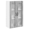 vidaXL Seinaklaasikapp PORTO Hall Sonoma 60 x 31 x 100 cm Tehispuit