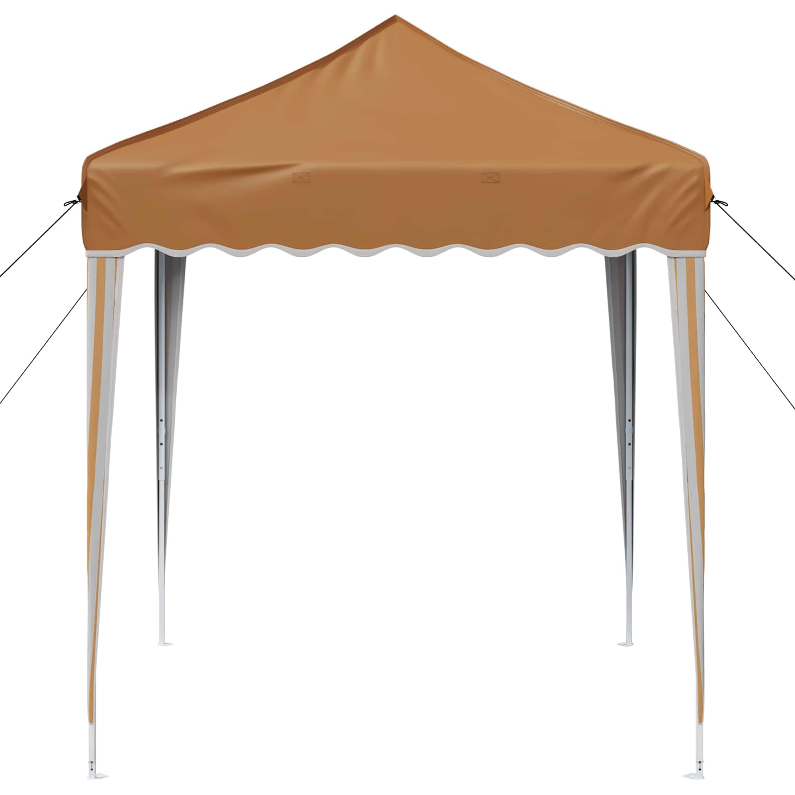 Pop-up Feesttent Beige 195 x 195 x 245 cm Oxford Stof image 6