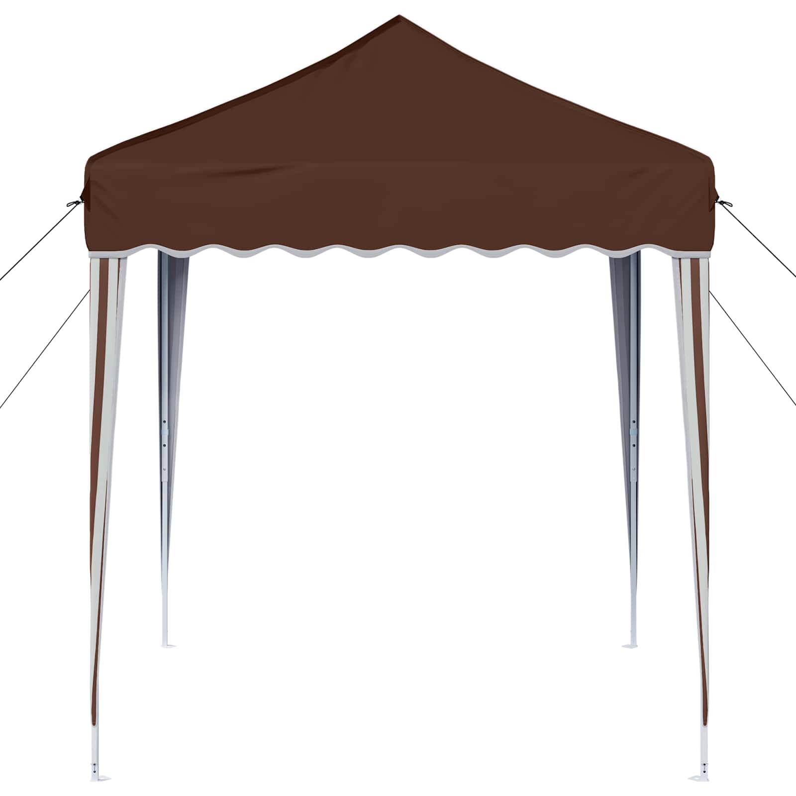 Pop-up Feesttent Bruin 195 x 195 x 245 cm image 6