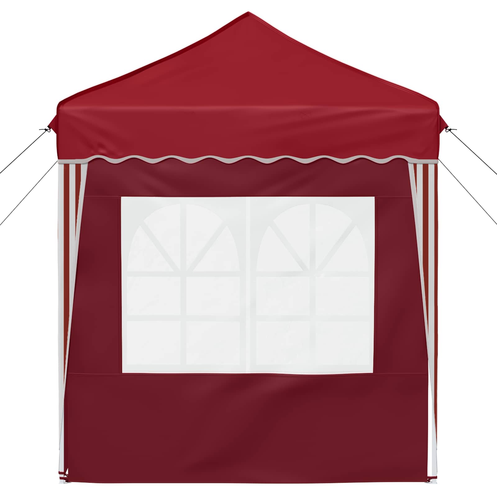 Pop-up Feesttent Bordeauxrood 195 x 195 x 245 cm image 7