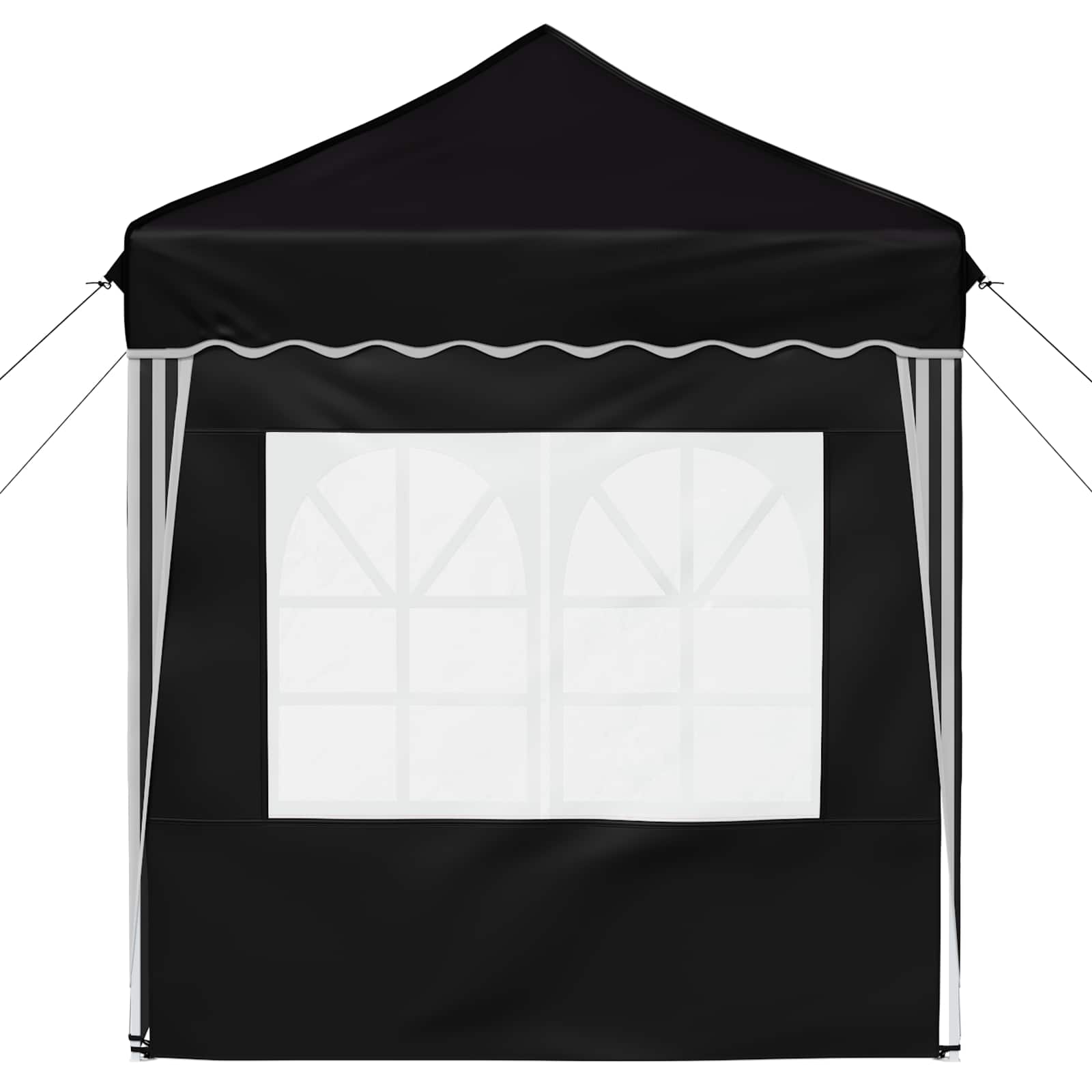 Zložljivi šotor za zabave Črna 195 x 195 x 245 cm - slika 7