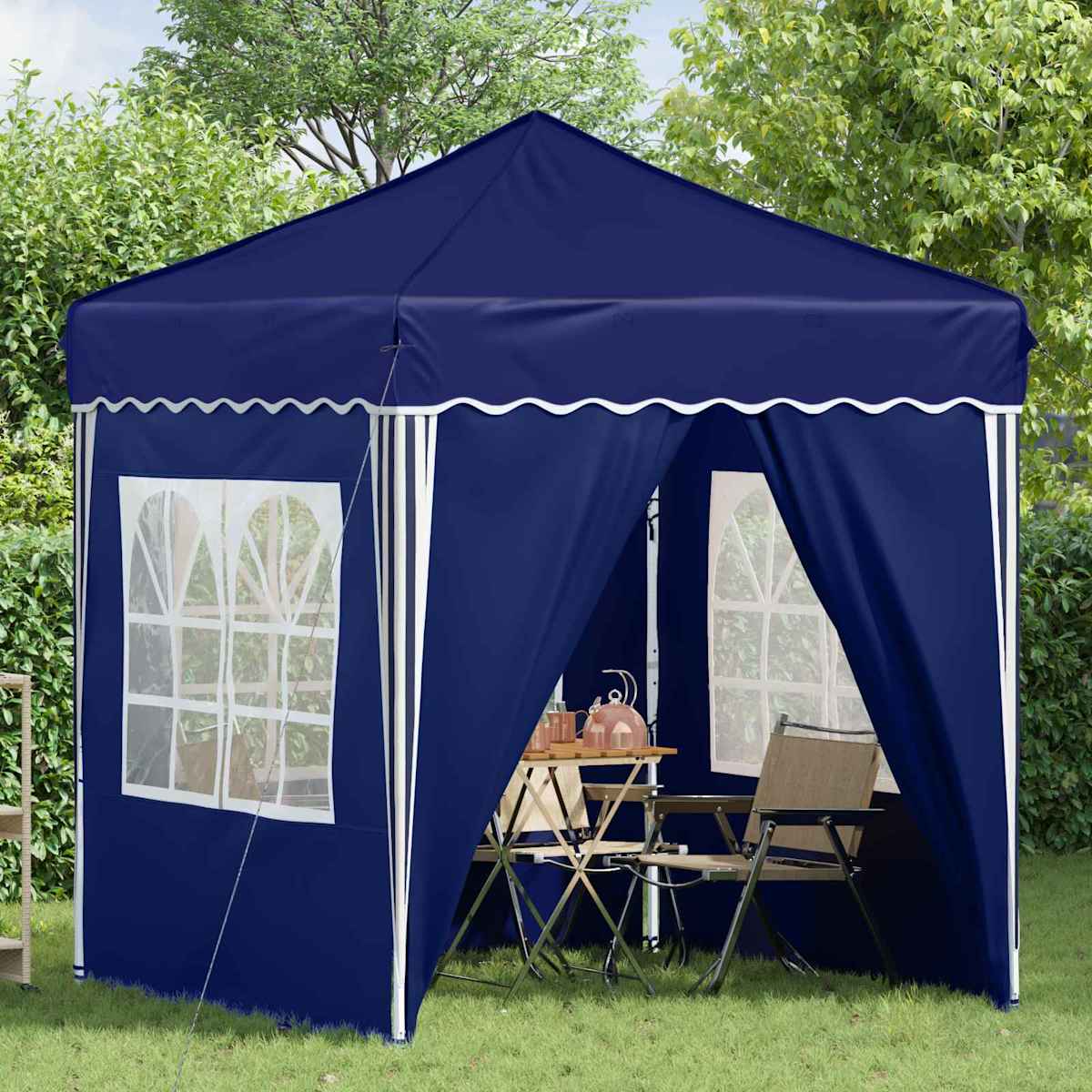 Pop-up Festtelt 195 x 195 x 245 cm Oxford stof - Billede 3