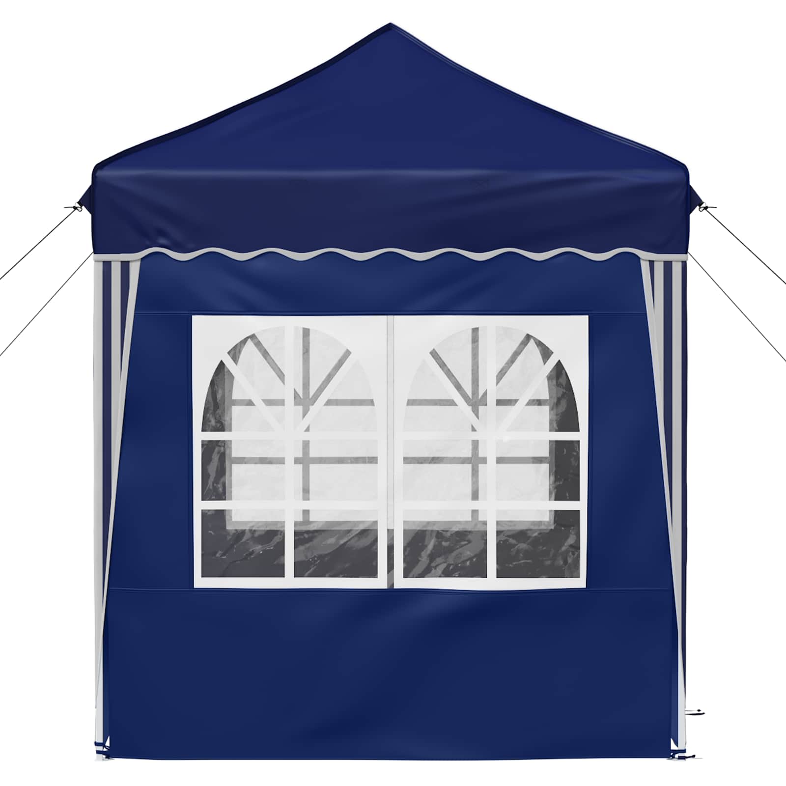 Pop-up Feesttent Blauw 195 x 195 x 245 cm Oxford Stof image 8