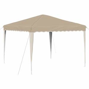vidaXL &Uuml;hepuuline peotelk 288 x 288 x 245 cm Kreemjas Oxfordi kangas