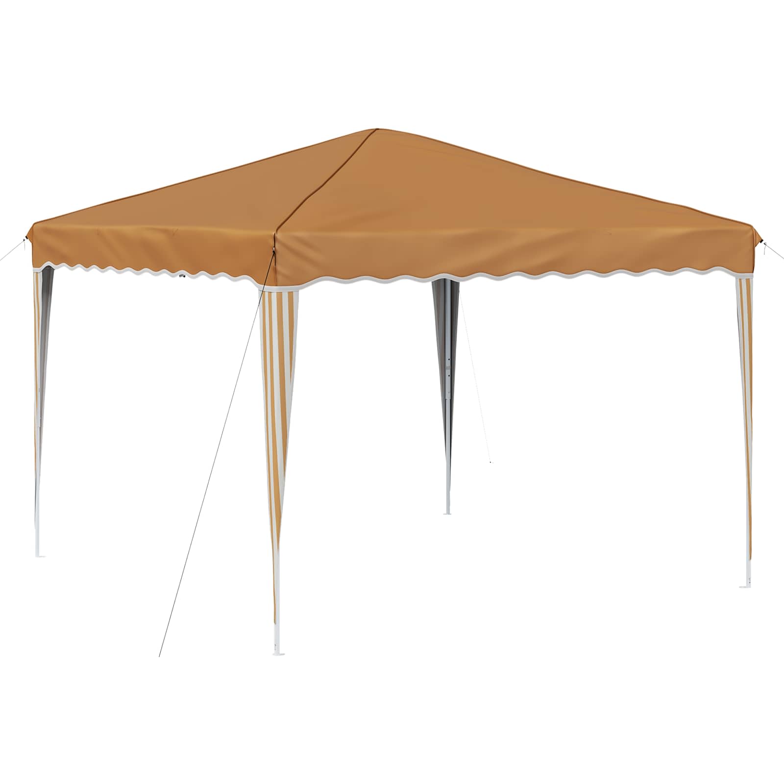Pop-up Feesttent Beige 288 x 288 x 245 cm Oxford Stof image 2