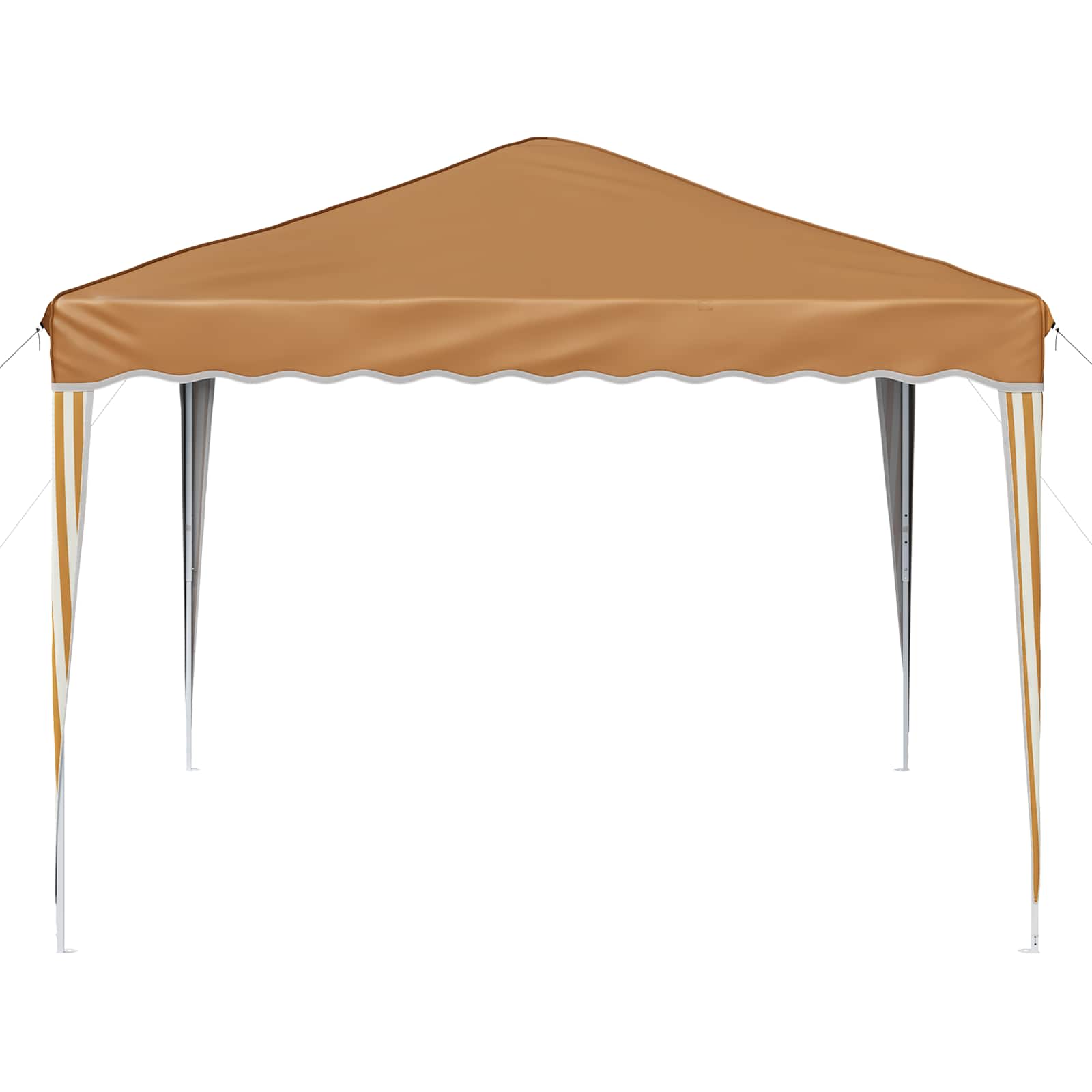 Pop-up Feesttent Beige 288 x 288 x 245 cm Oxford Stof image 6