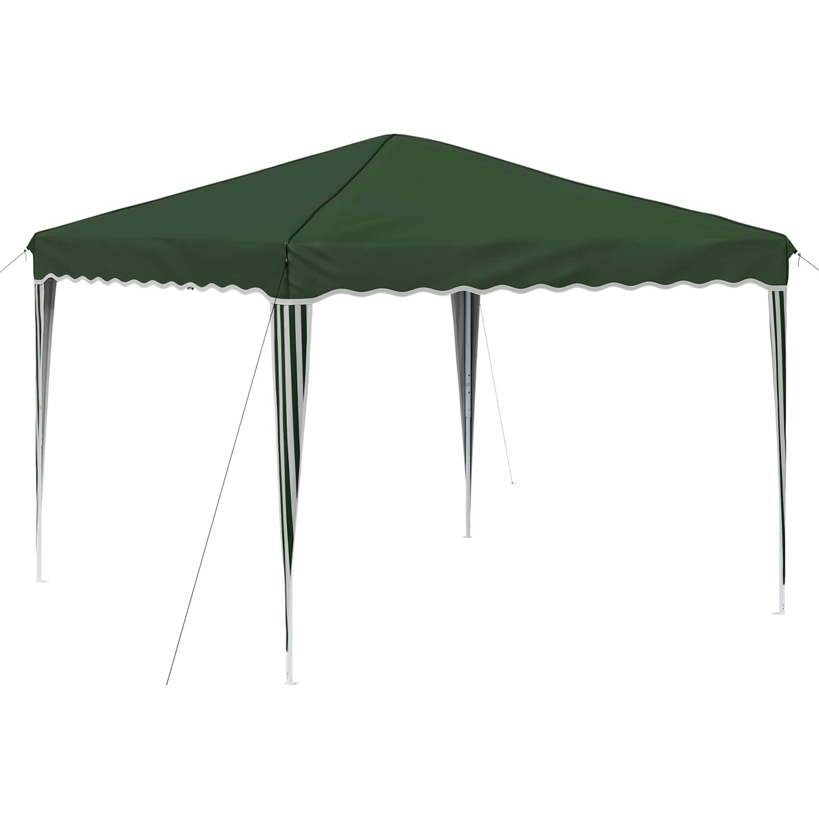Pop-up Feesttent Groen 288 x 288 x 245 cm Oxford Stof image 2