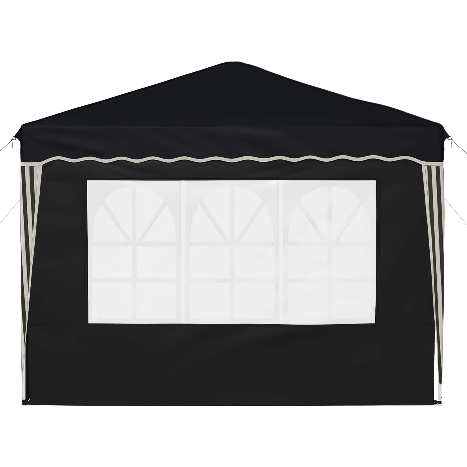 Pop-up Feesttent Antraciet 288 x 288 x 245 cm Oxford Stof image 7