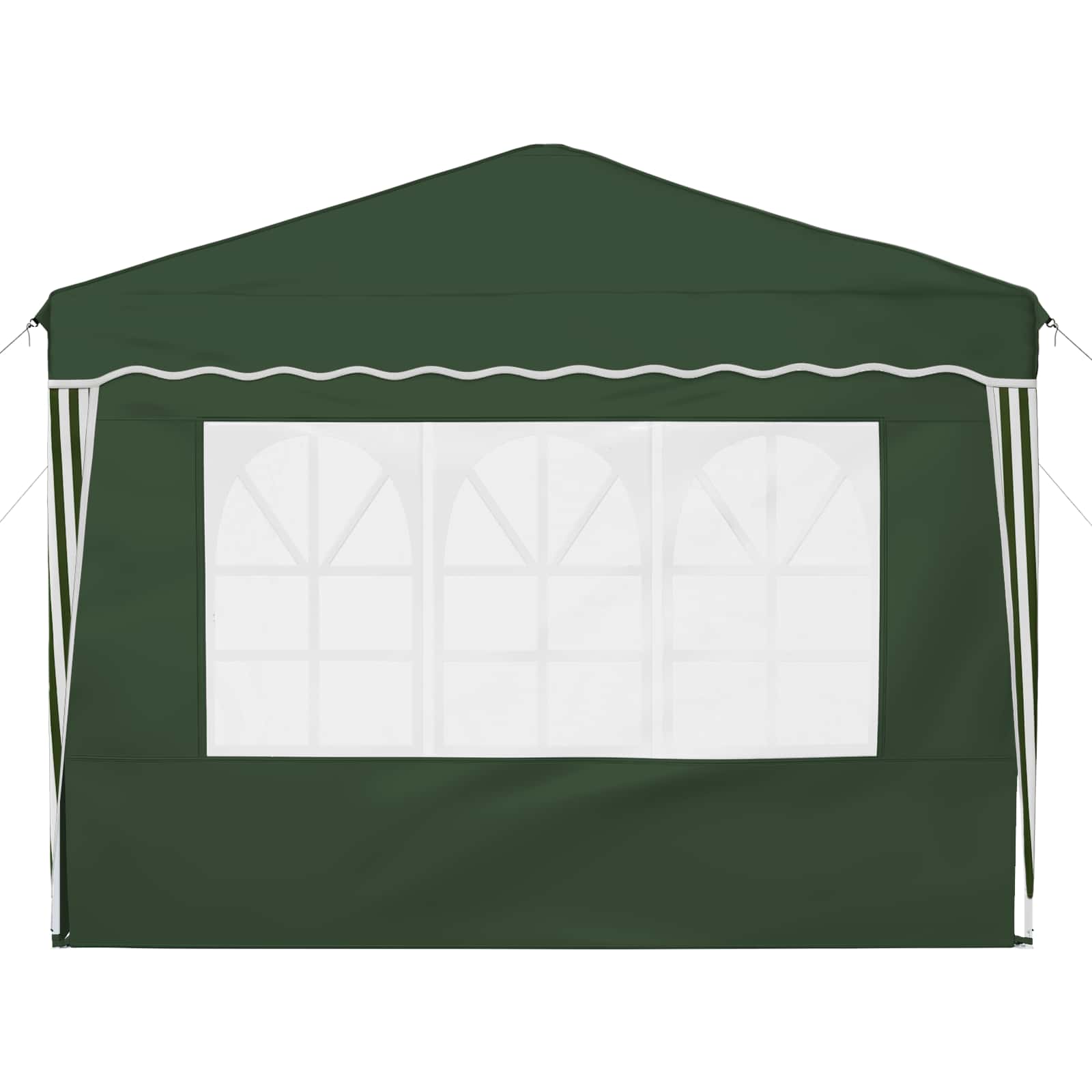 Pop-up Feesttent Groen 288 x 288 x 245 cm Oxford Stof image 7