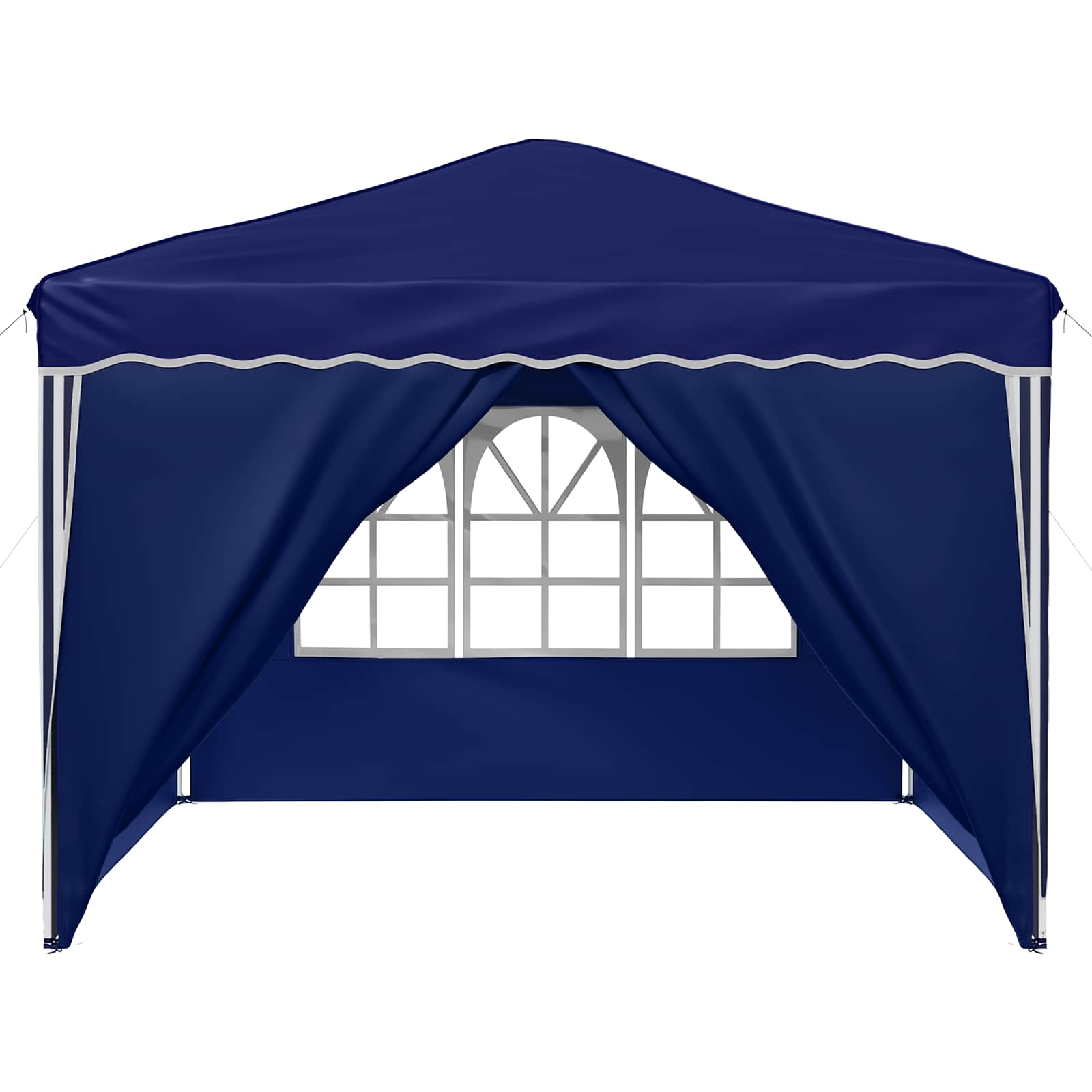 Pop-up Feesttent Blauw 288 x 288 x 245 cm Oxford Stof image 7
