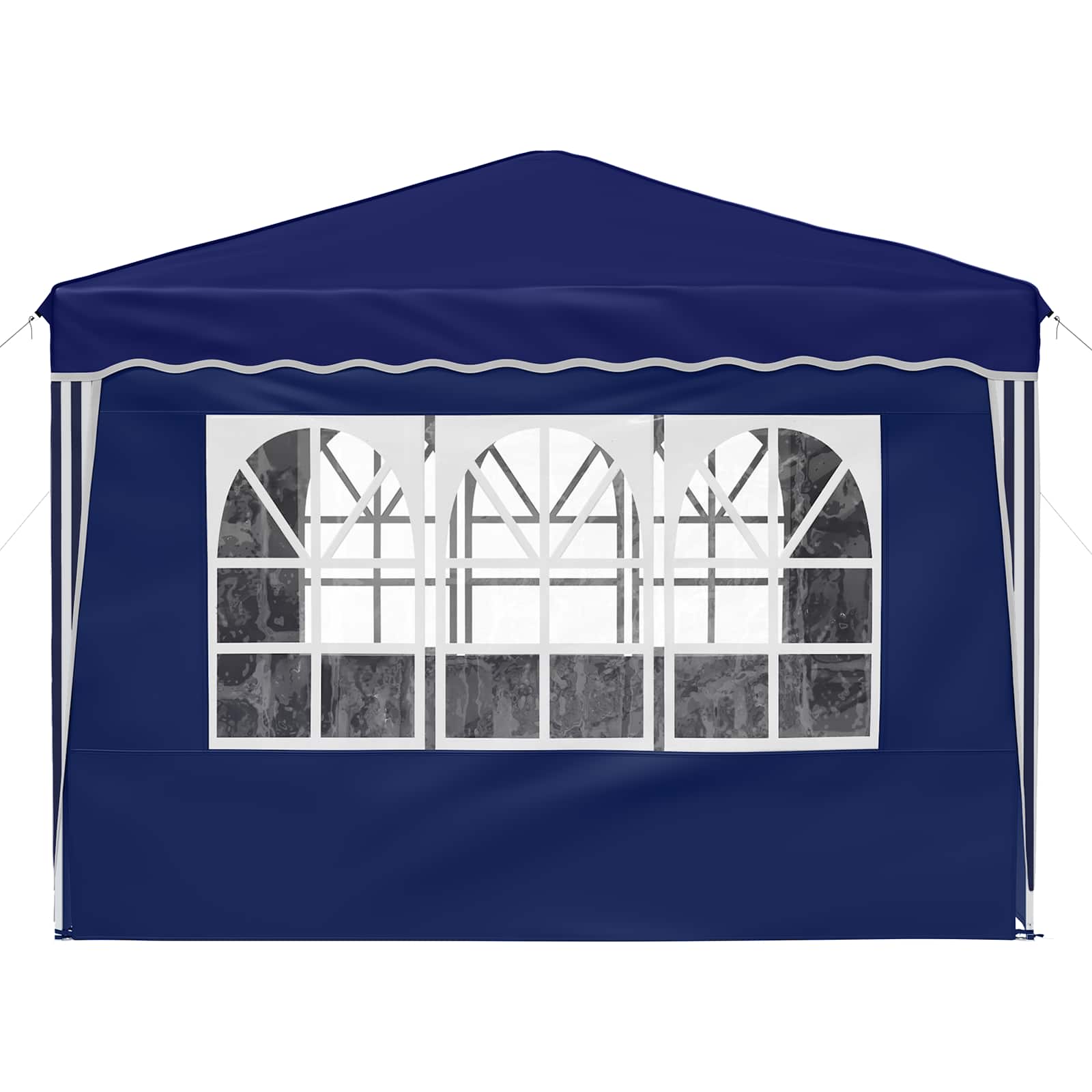 Pop-up Feesttent Blauw 288 x 288 x 245 cm Oxford Stof image 8