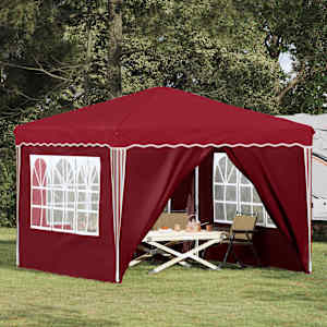 Zložljivi šotor za zabave Burgundija 288 x 288 x 245 cm