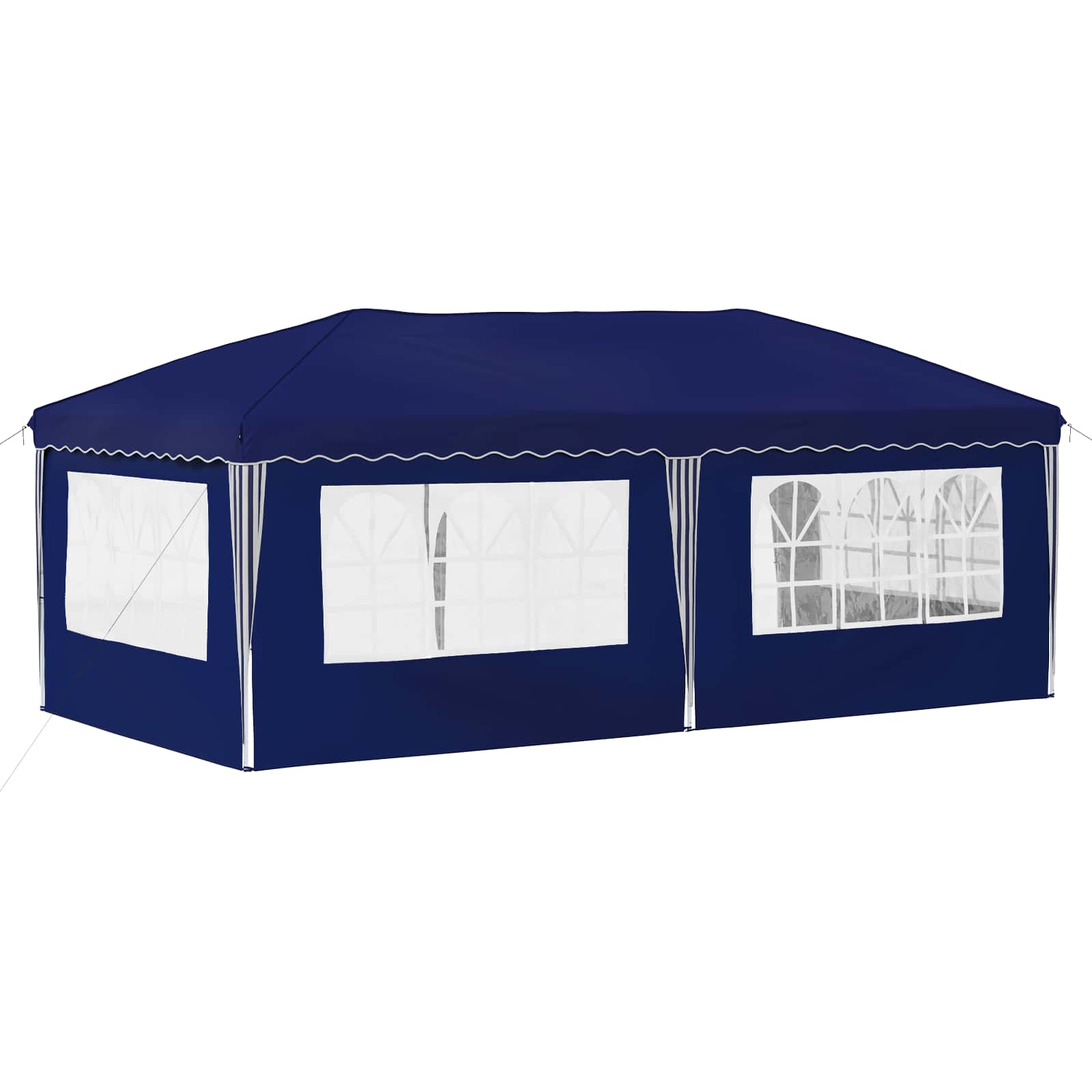 Pop-up Feesttent 575 x 289 x 245 cm Blauw image 7