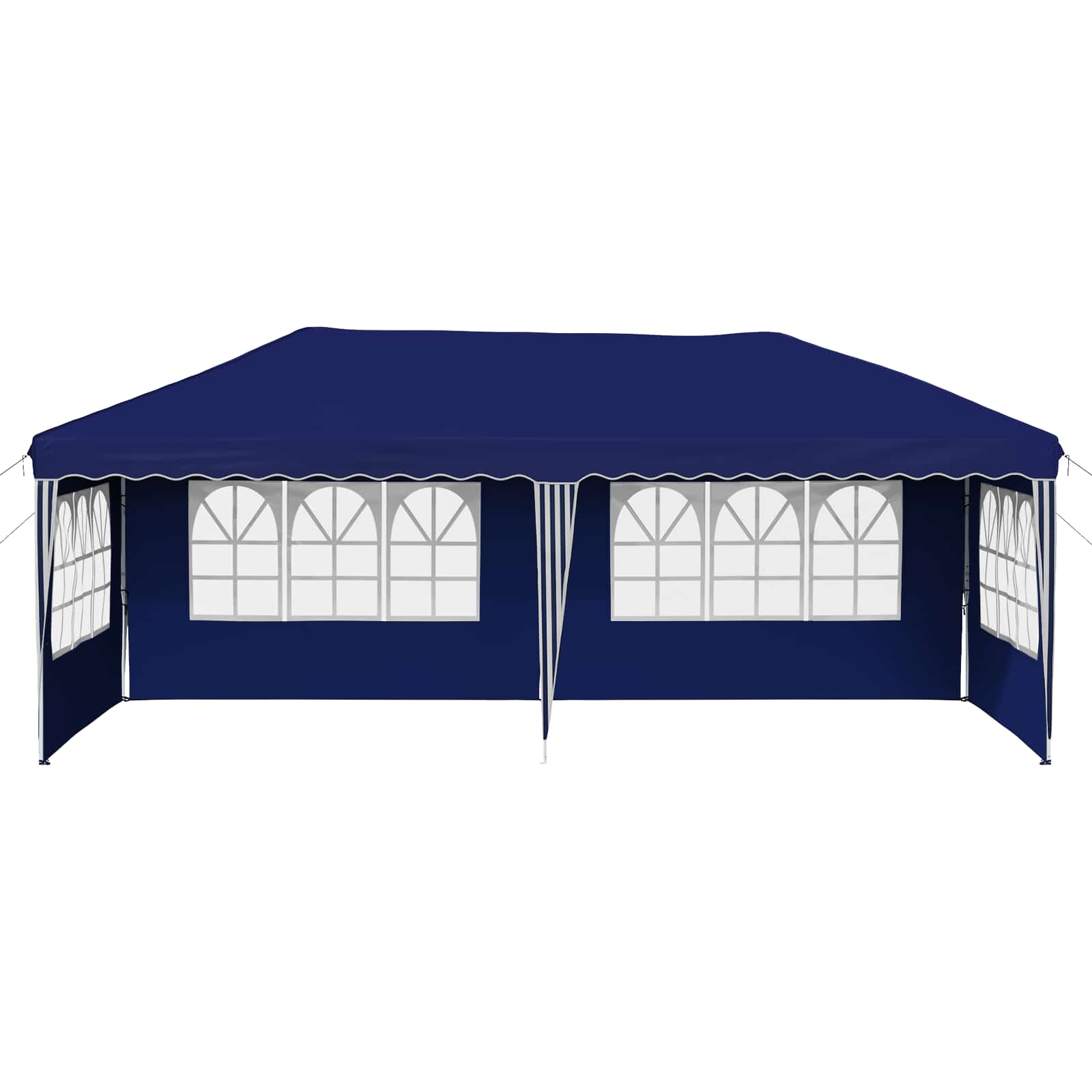 Pop-up Feesttent 575 x 289 x 245 cm Blauw image 5