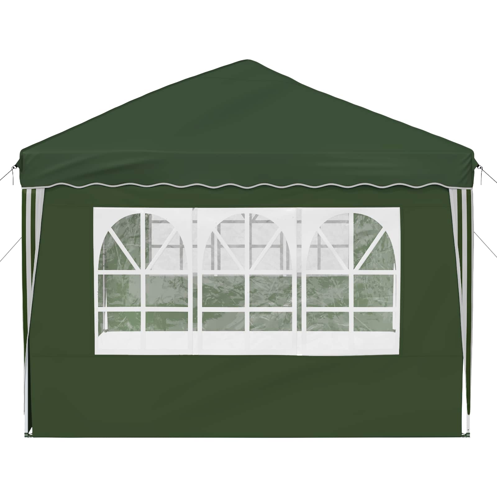 Pop-up Feesttent 575 x 289 x 245 cm Groen image 6