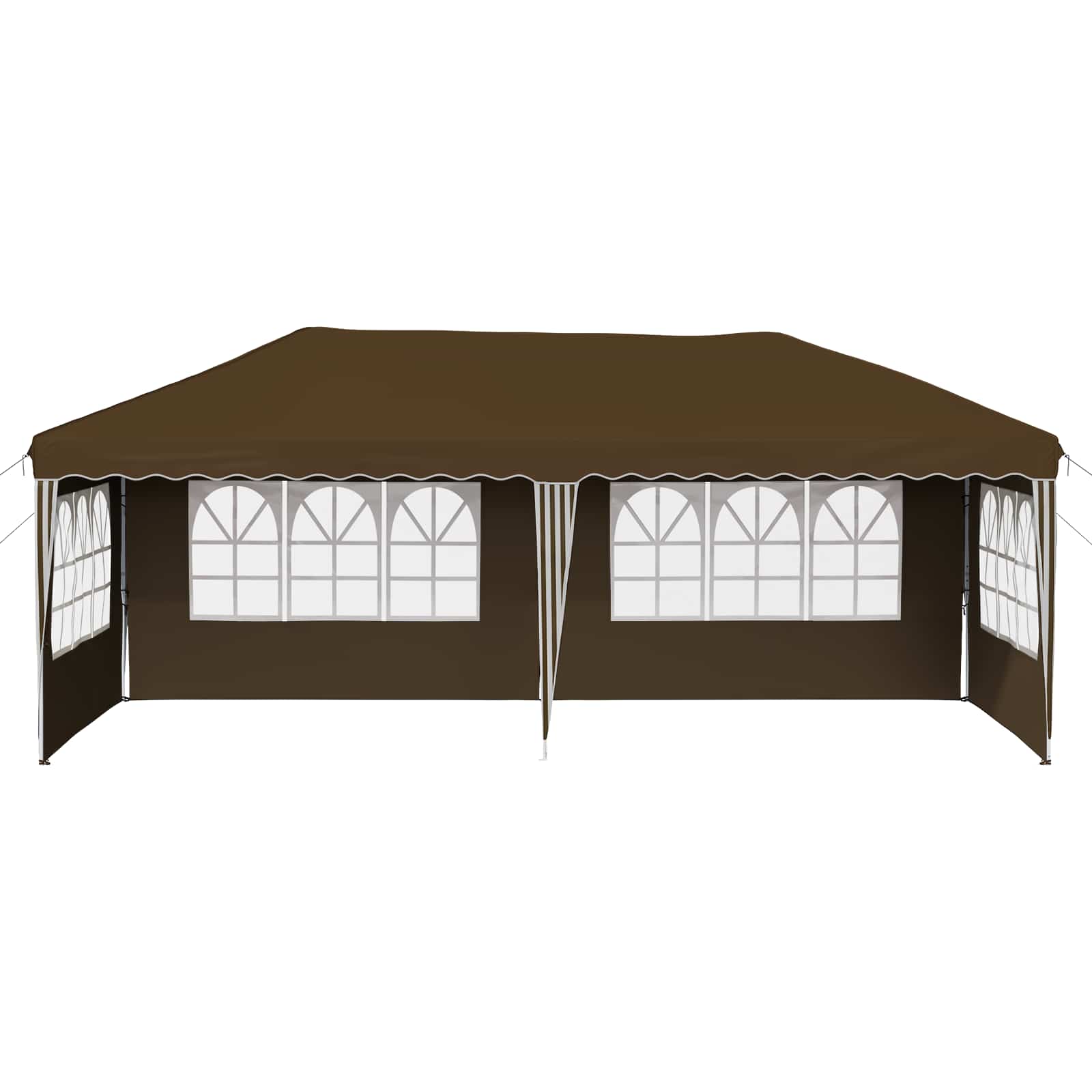 Pop-up Feesttent 575 x 289 x 245 cm Taupe image 5