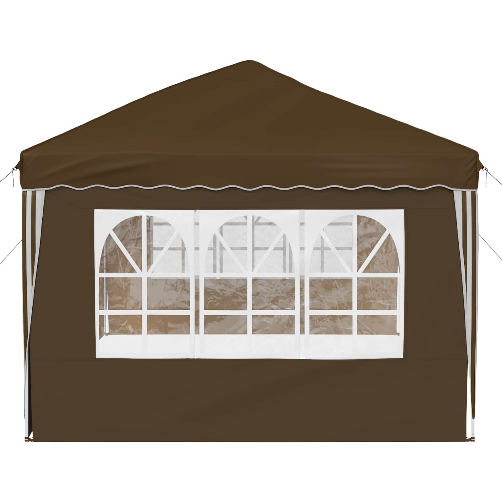 Pop-up Feesttent 575 x 289 x 245 cm Taupe image 6