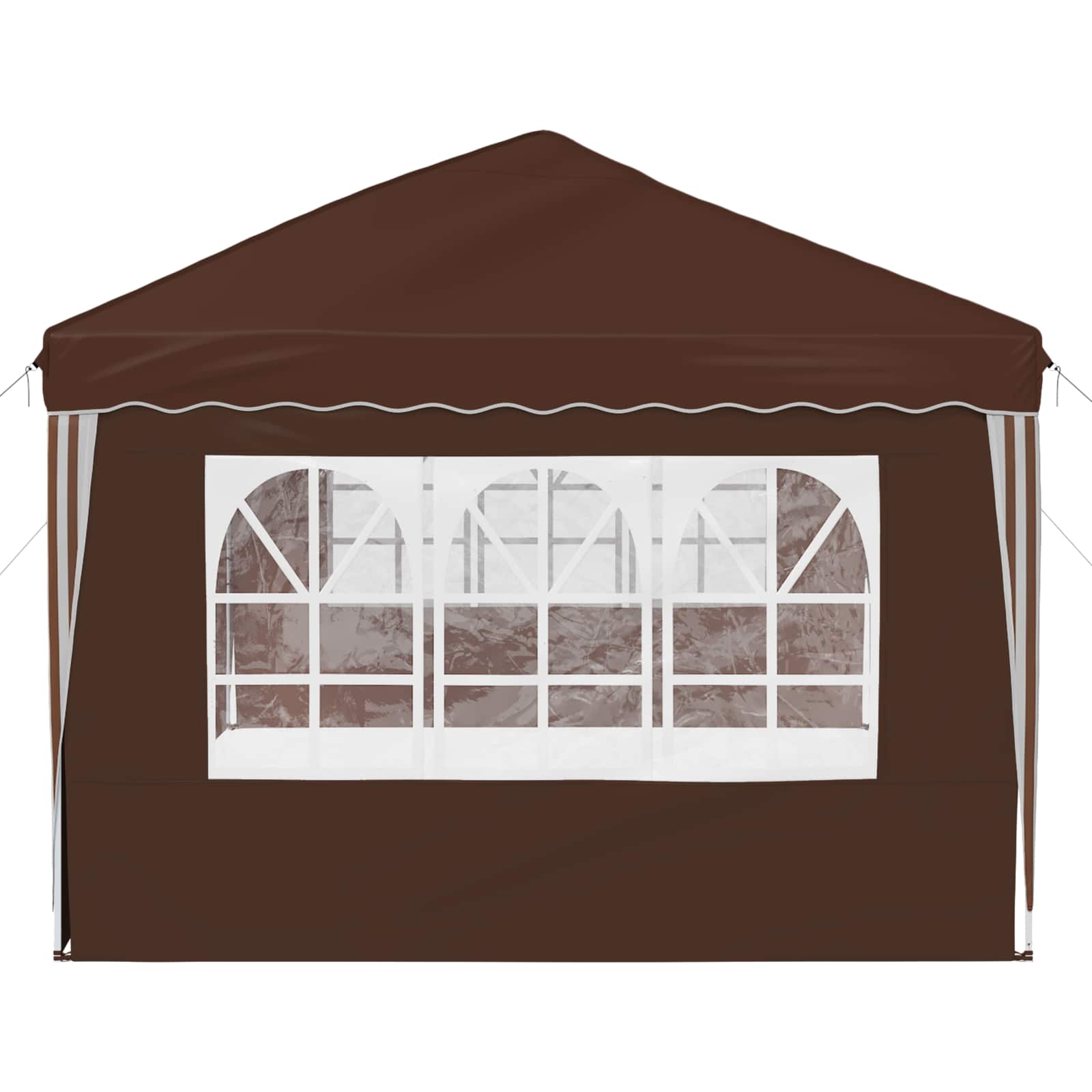 Pop-up Feesttent 575 x 289 x 245 cm Bruin image 6