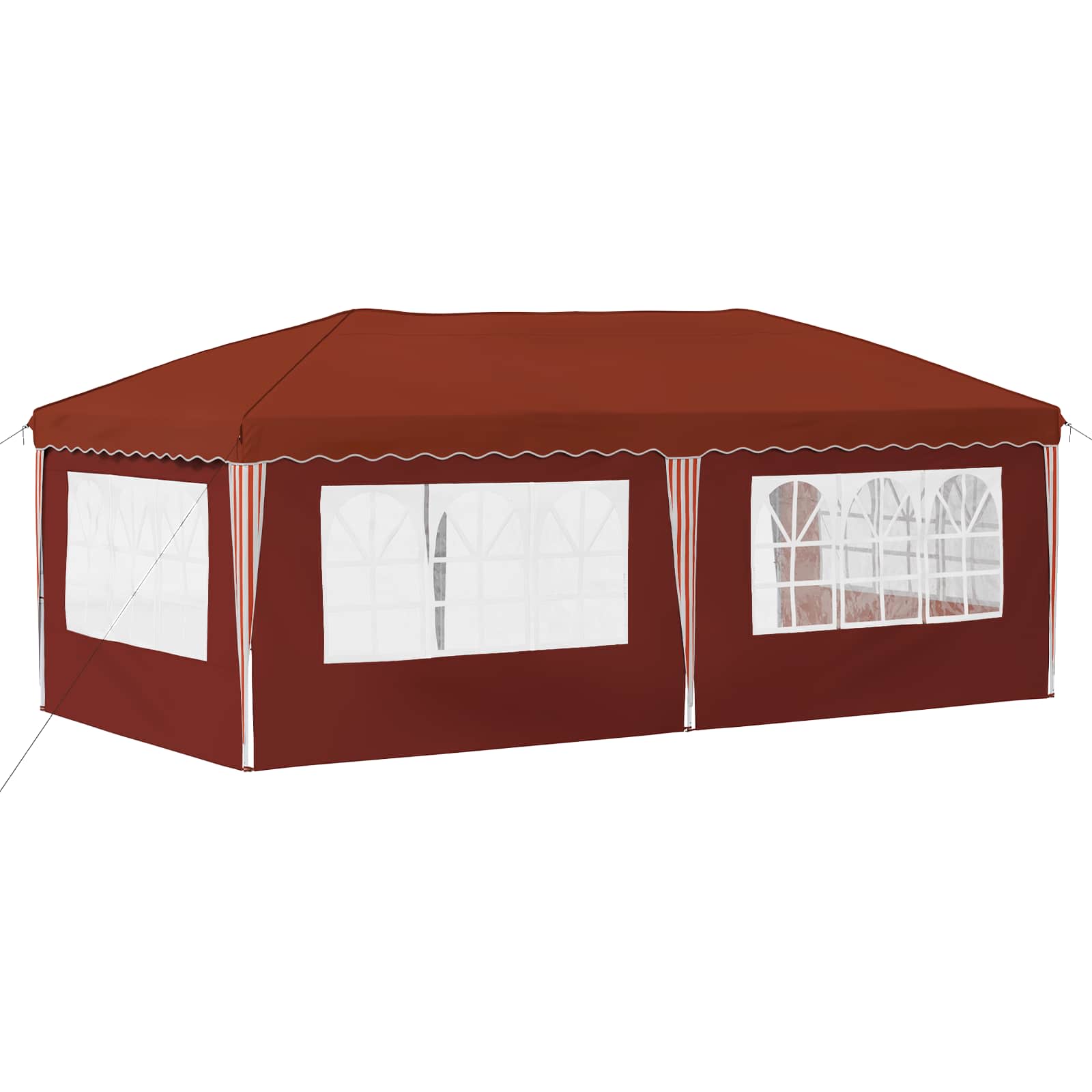 Pop-up Feesttent 575 x 289 x 245 cm Terracotta image 7