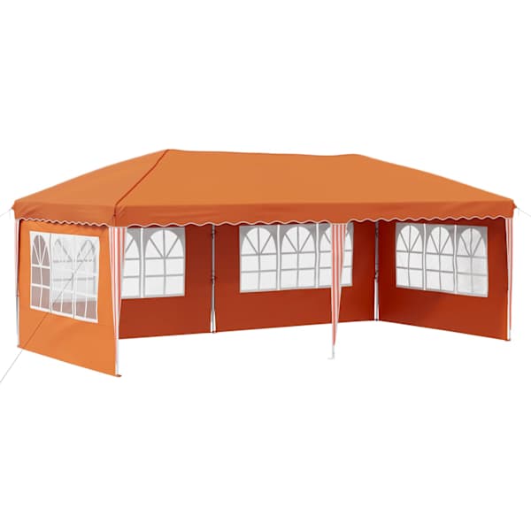 vidaXL &Uuml;hepuuline peotelk 575 x 289 x 245 cm Oranž