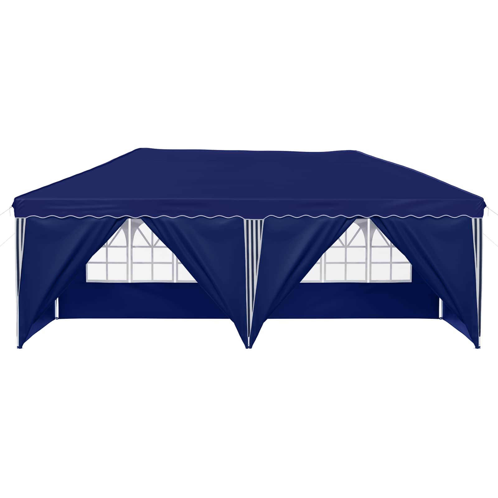 Pop-up Feesttent 575 x 288 x 245 cm Blauw image 6