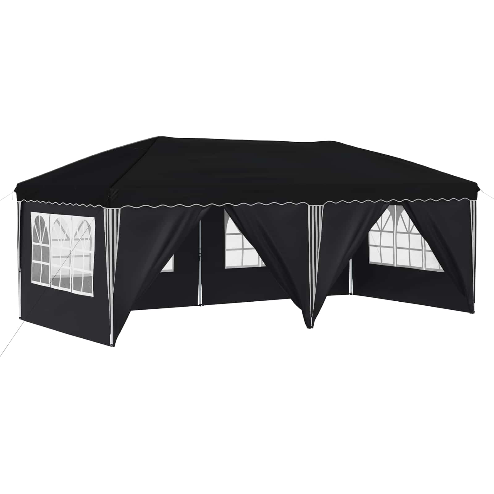 Pop-up Feesttent 575 x 288 x 245 cm Antracietkleurig image 2