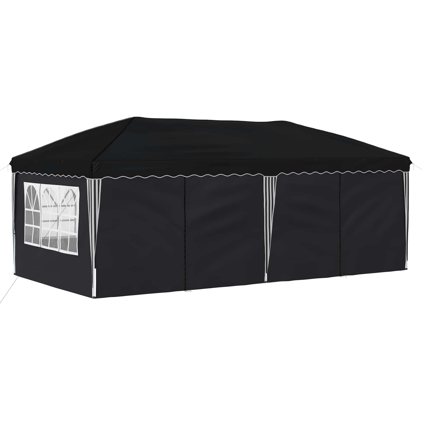 Pop-up Feesttent 575 x 288 x 245 cm Antracietkleurig image 4