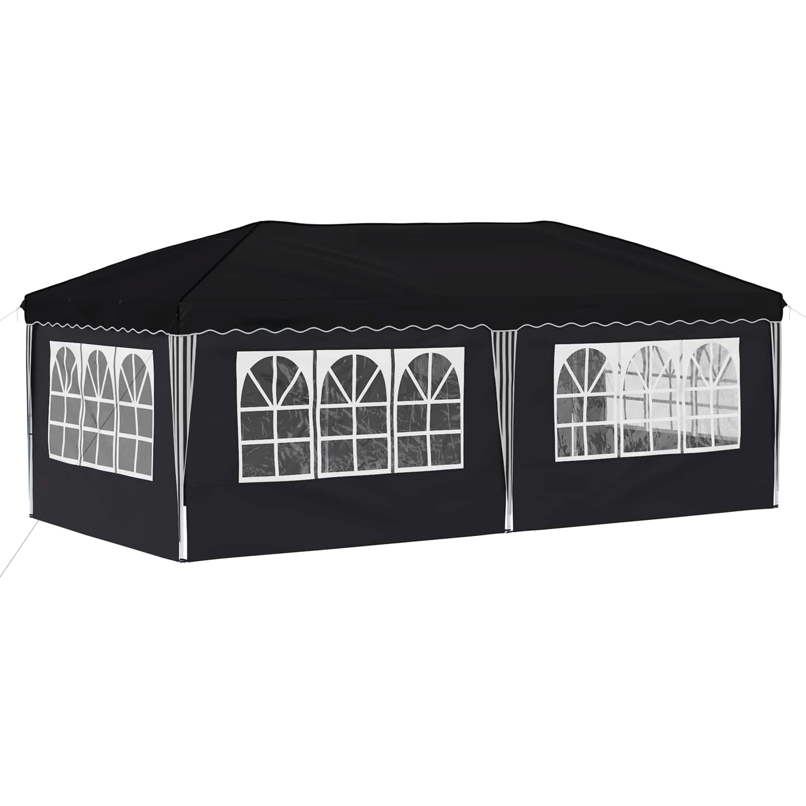 Pop-up Feesttent 575 x 288 x 245 cm Antracietkleurig image 8