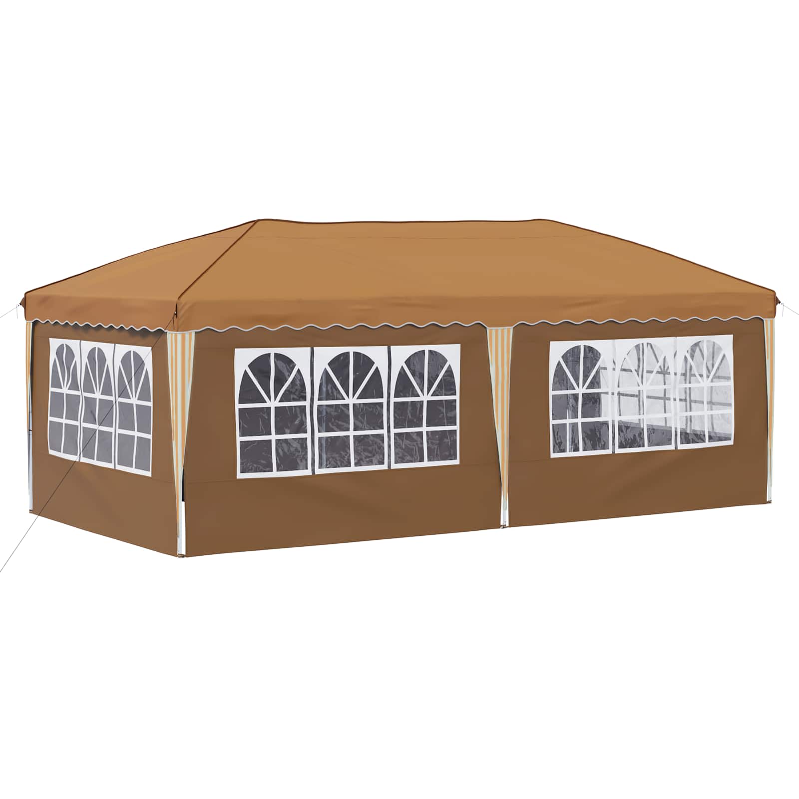 Pop-up Feesttent 575 x 288 x 245 cm Beige image 8