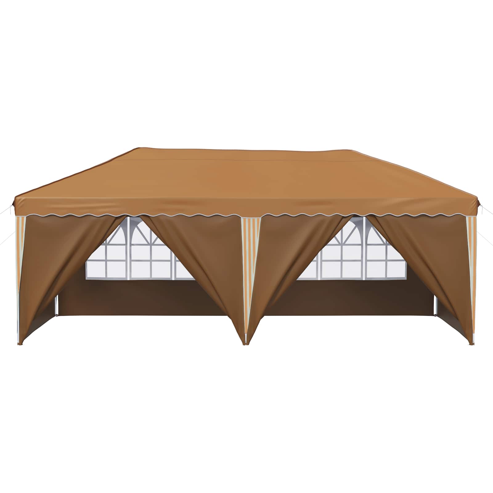 Pop-up Feesttent 575 x 288 x 245 cm Beige image 6