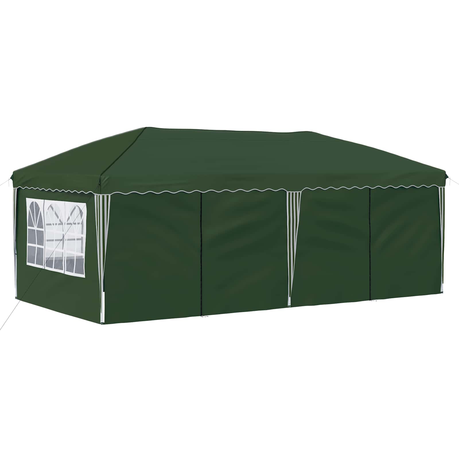 Pop-up Feesttent 575 x 288 x 245 cm Groen image 4