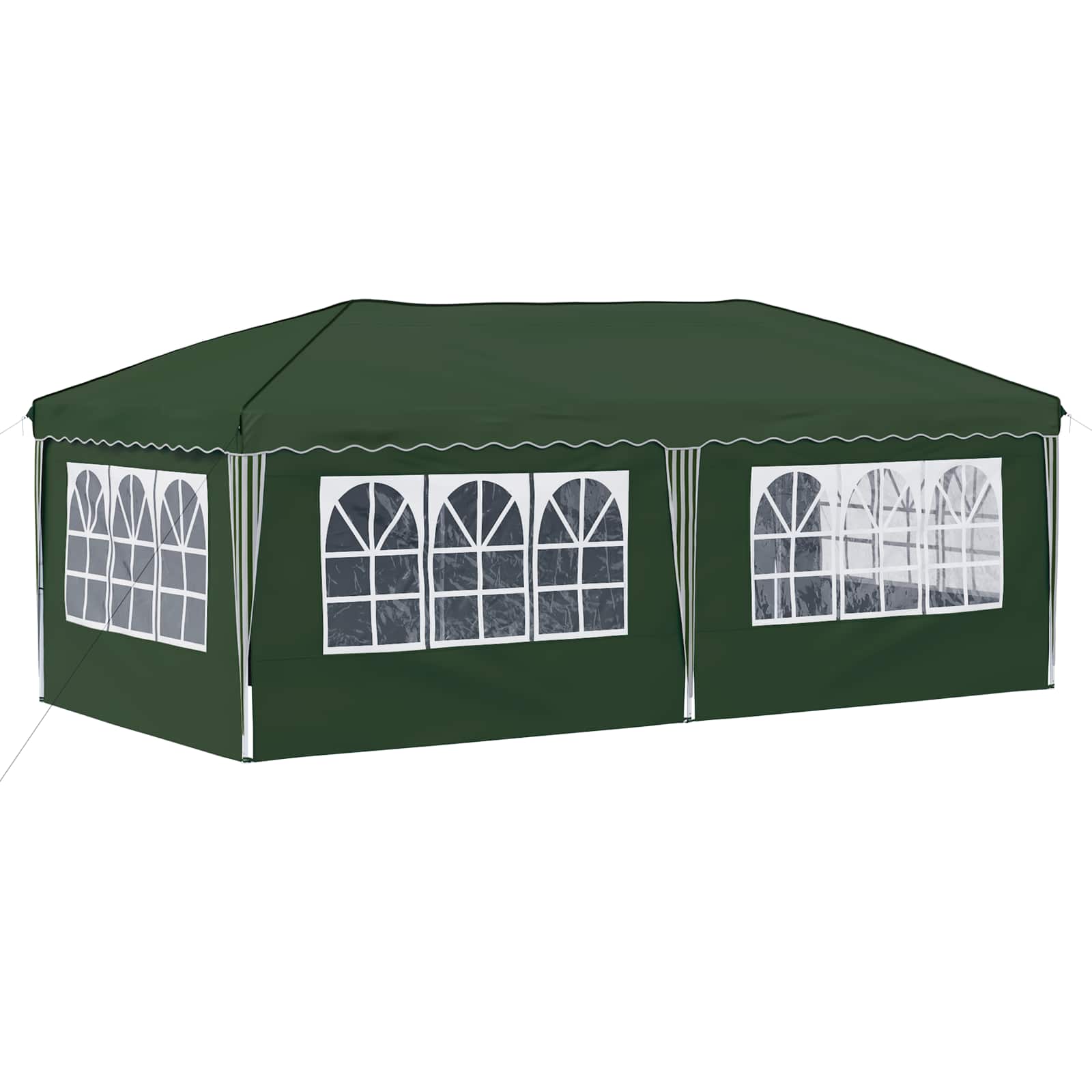 Pop-up Feesttent 575 x 288 x 245 cm Groen image 8