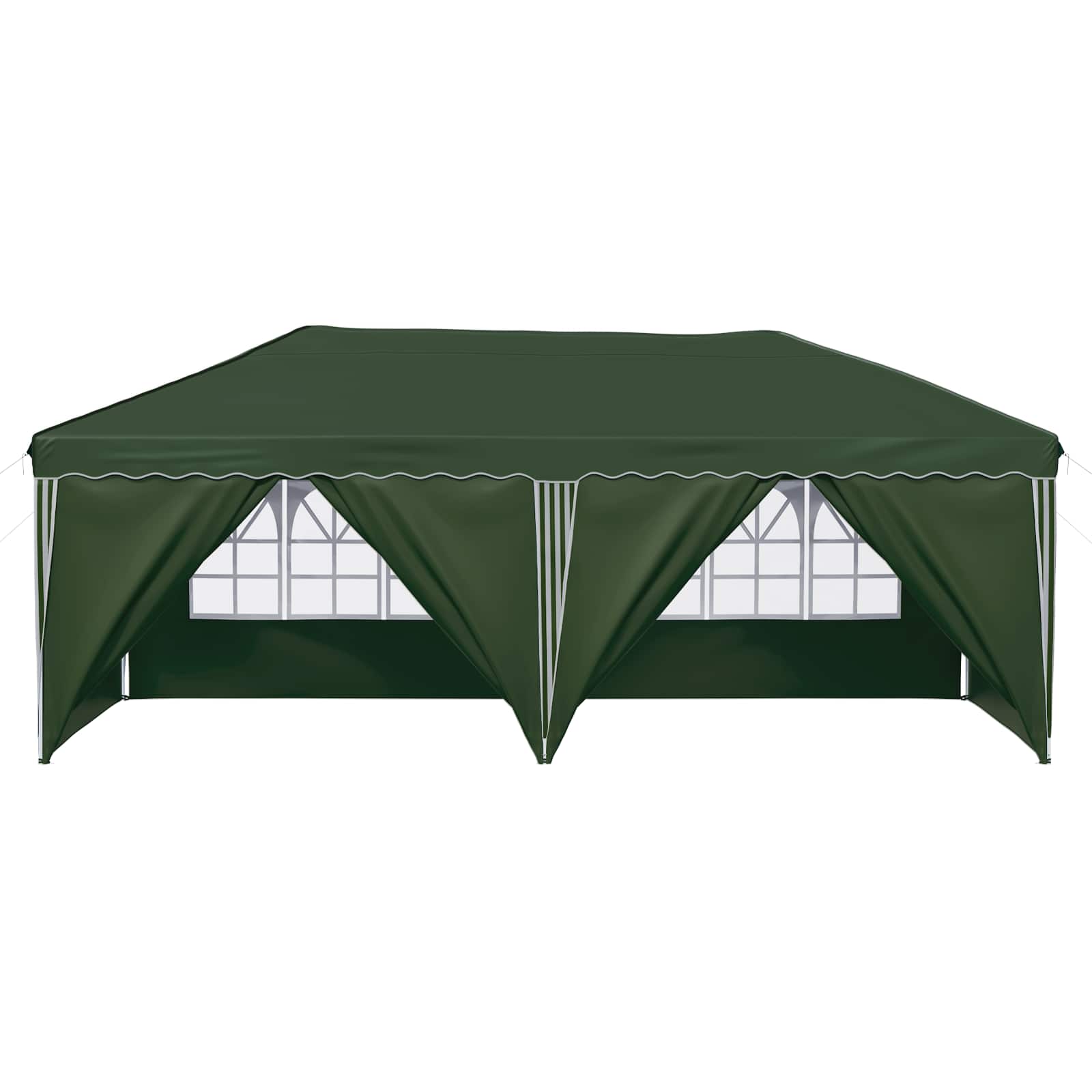 Pop-up Feesttent 575 x 288 x 245 cm Groen image 6