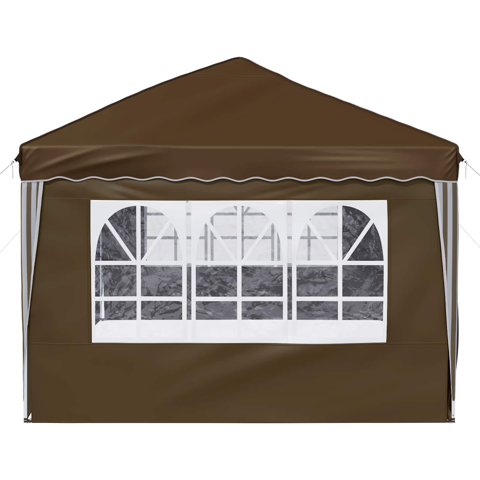 Pop-up Feesttent 575 x 288 x 245 cm Taupe image 7