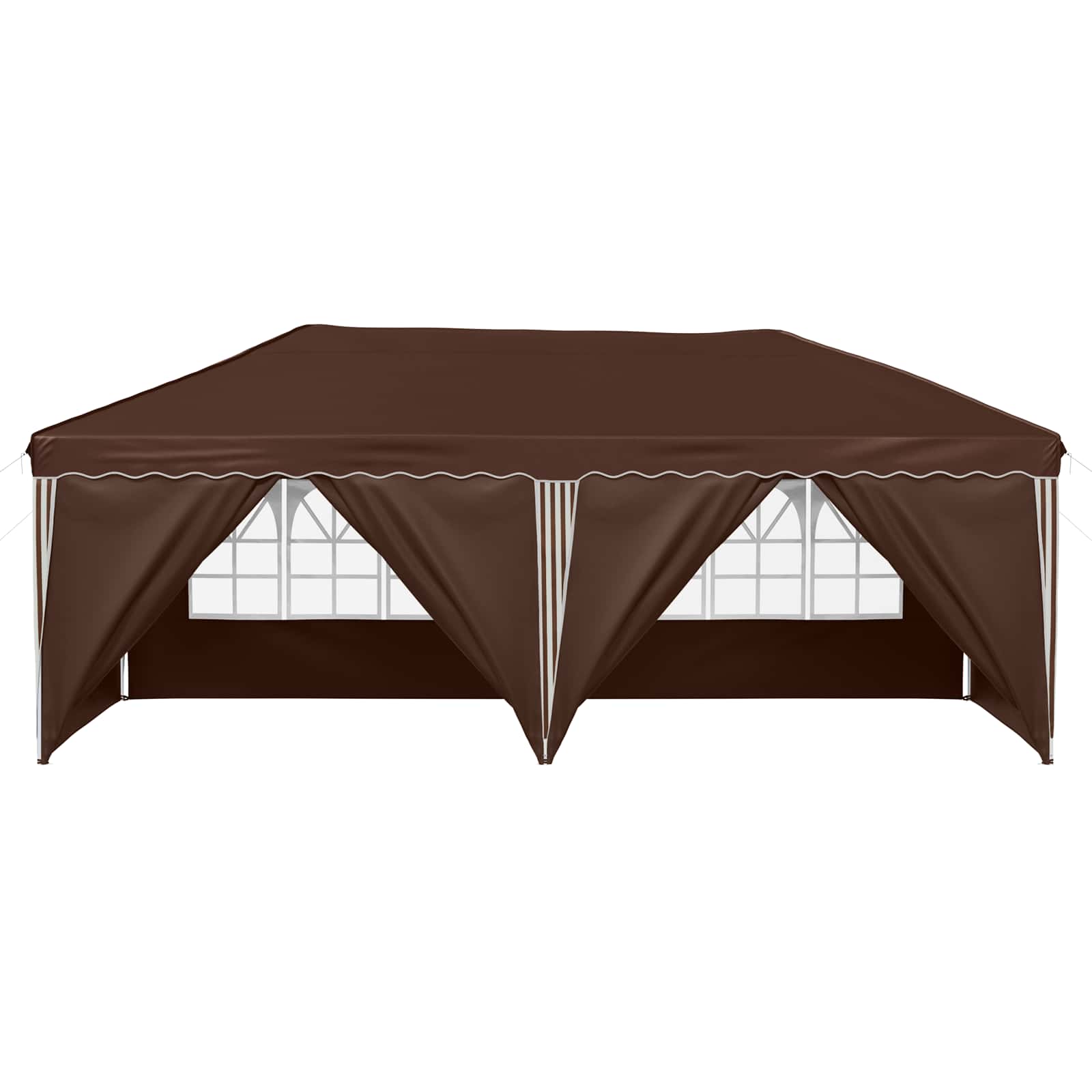 Pop-up Feesttent 575 x 288 x 245 cm Bruin image 6