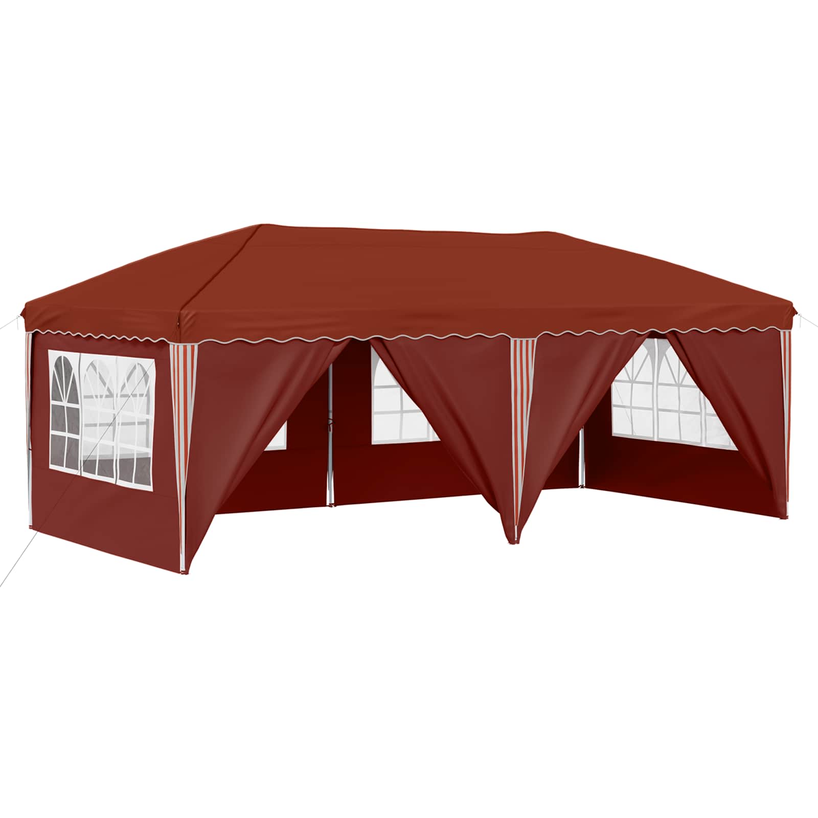 Pop-up Feesttent 575 x 288 x 245 cm Terracotta image 2
