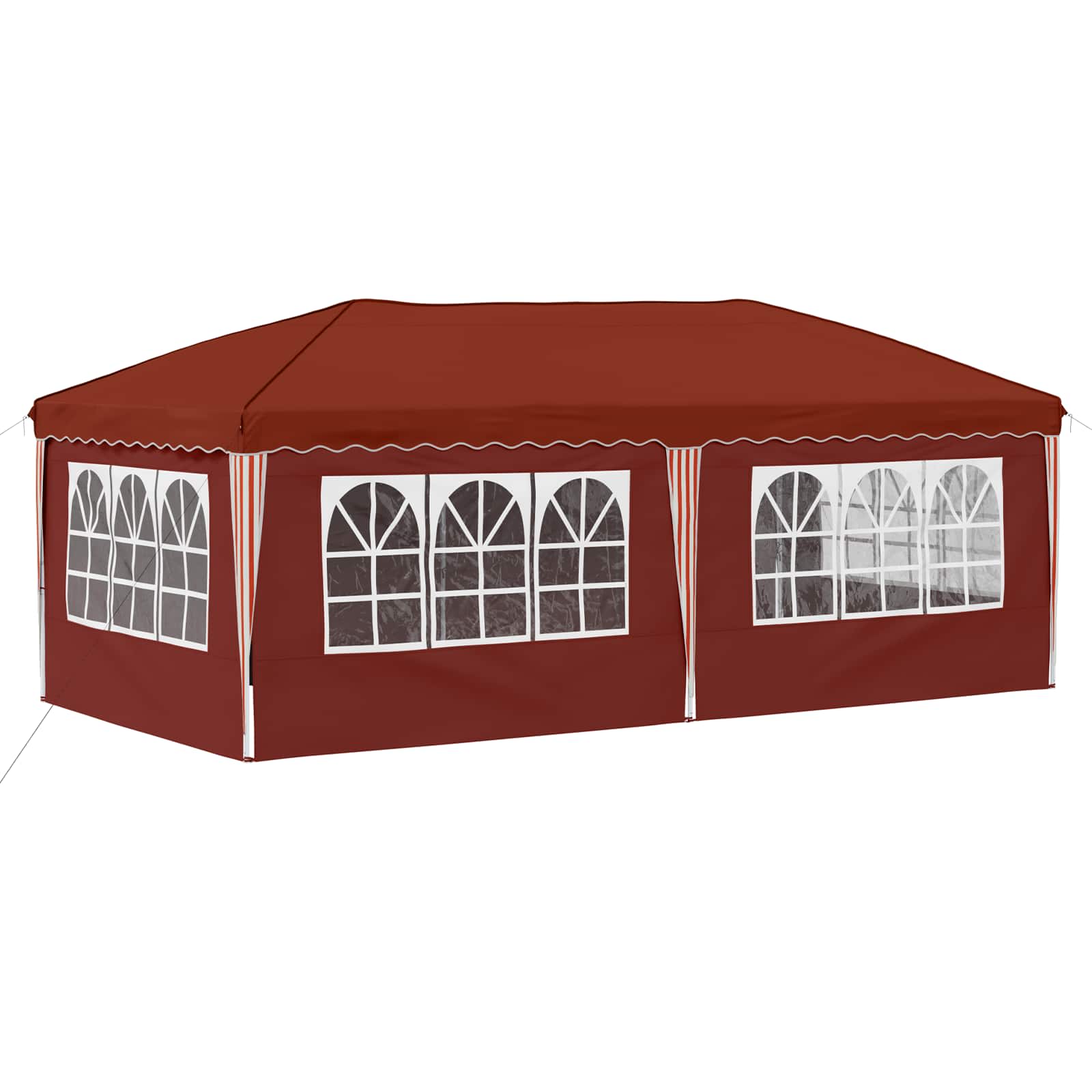 Pop-up Feesttent 575 x 288 x 245 cm Terracotta image 8