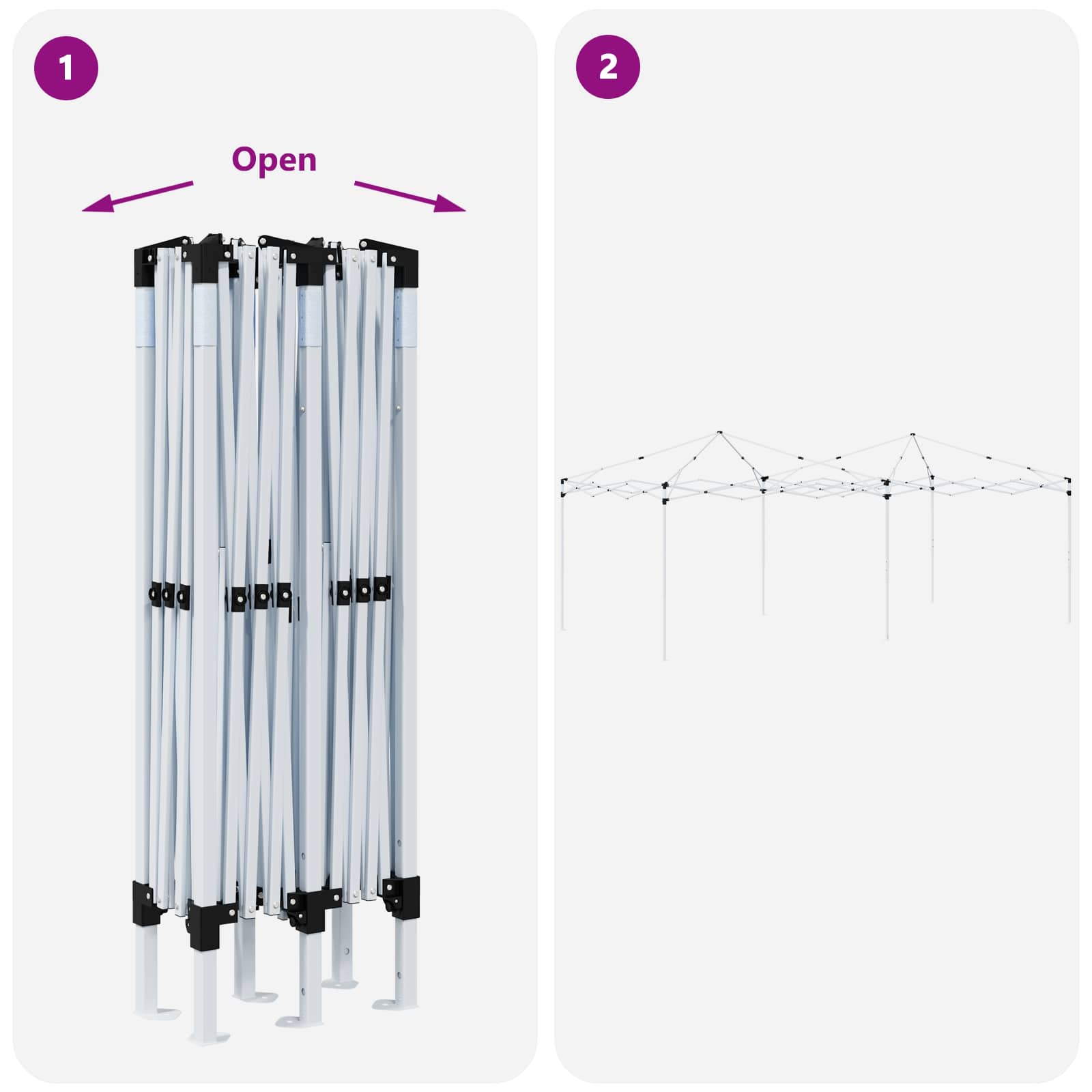 Pop-up Feesttent 575 x 288 x 245 cm Terracotta image 12