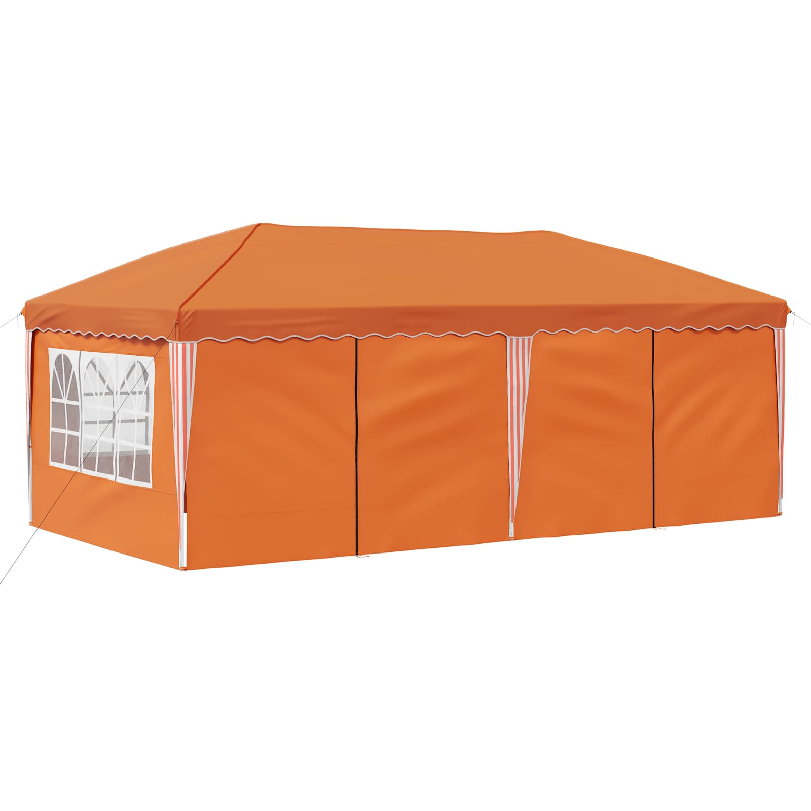 Pop-up Feesttent 575 x 288 x 245 cm Oranje image 4
