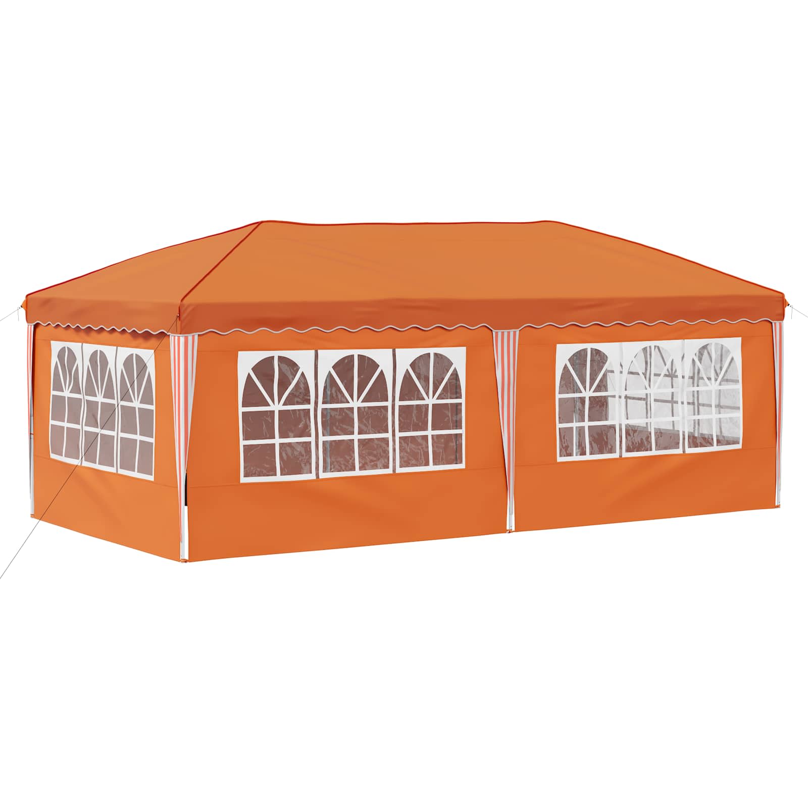 Pop-up Feesttent 575 x 288 x 245 cm Oranje image 8