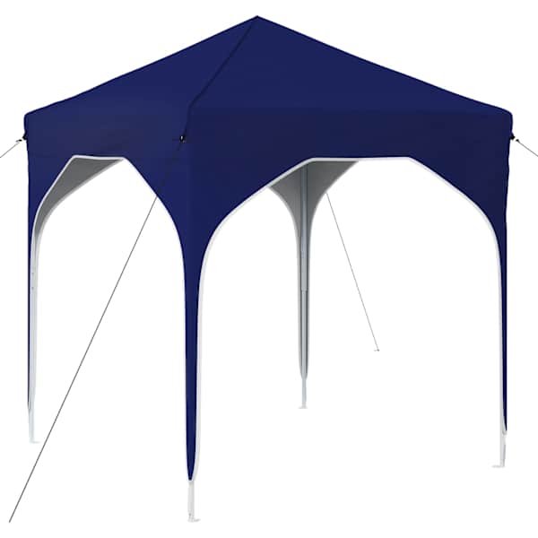 vidaXL &Uuml;hepuuline peotelk 194 x 194 x 245 cm Sinine